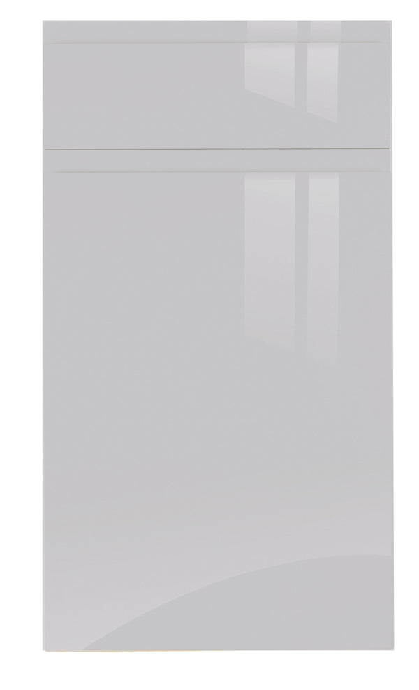 Jay Handleless Light Grey Gloss