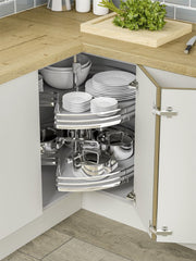 Innostor Plus 3/4 Carousel To Suit 900 x 900mm L Shaped Corner Base Cabinet