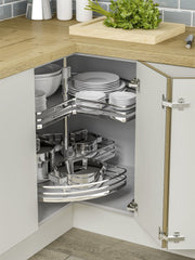 Innostor Plus 3/4 Carousel To Suit 900 x 900mm L Shaped Corner Base Cabinet