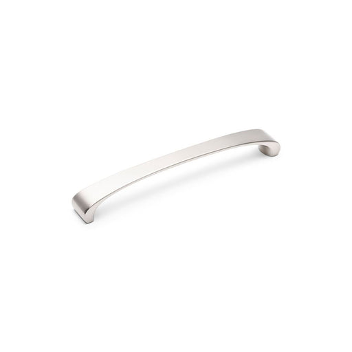 Brent D Handle Kitchen/Bedroom Door Handle Brushed Nickel - 160mm Centres (174mm Overall Length)