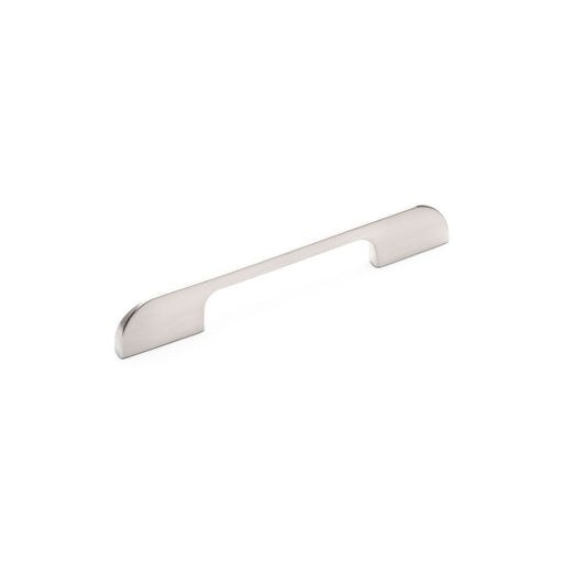 Bexley D Handle Kitchen/Bedroom Door Handle Brushed Nickel - 160mm Centres (202mm Overall Length)