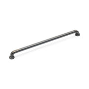 LAMBETH D Handle Kitchen/Bedroom Door Handle Antique Black - 320mm Centres (364mm Overall Length)