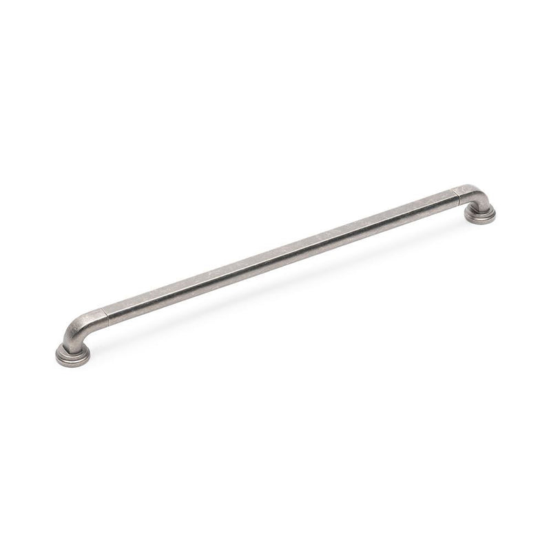 LAMBETH D Handle Kitchen/Bedroom Door Handle Pewter - 320mm Centres (364mm Overall Length)