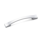 Hamilton Strap Handle Kitchen/Bedroom Door Handle Chrome - 128mm Centres (176mm Overall Length)