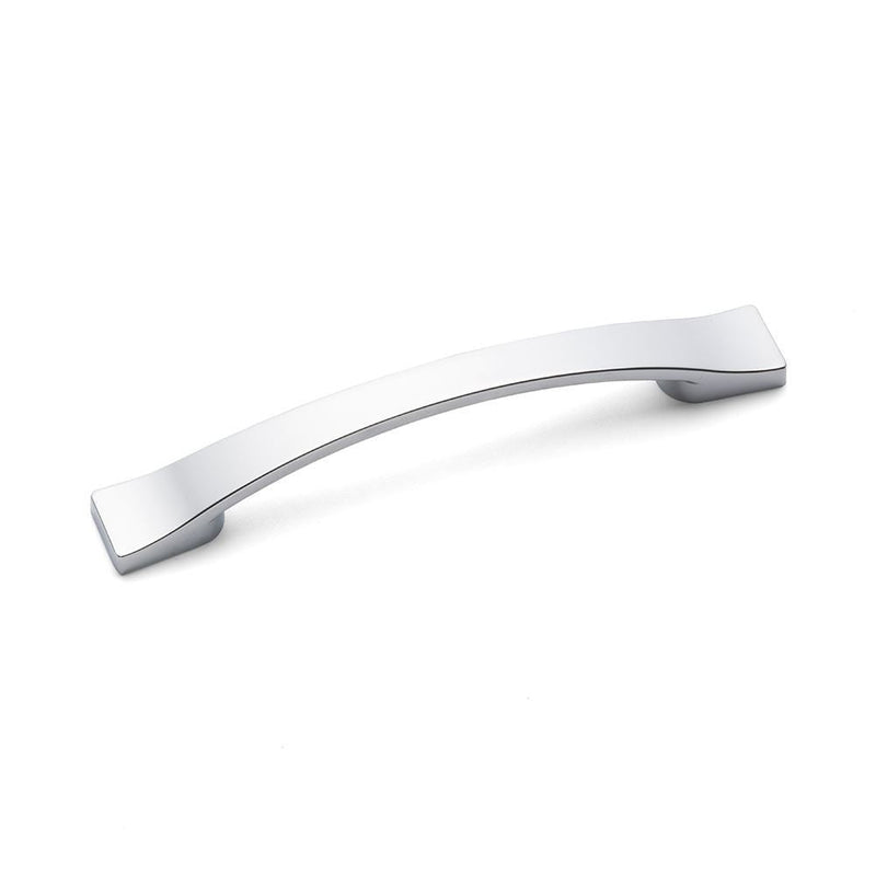 Hamilton Strap Handle Kitchen/Bedroom Door Handle Chrome - 128mm Centres (176mm Overall Length)