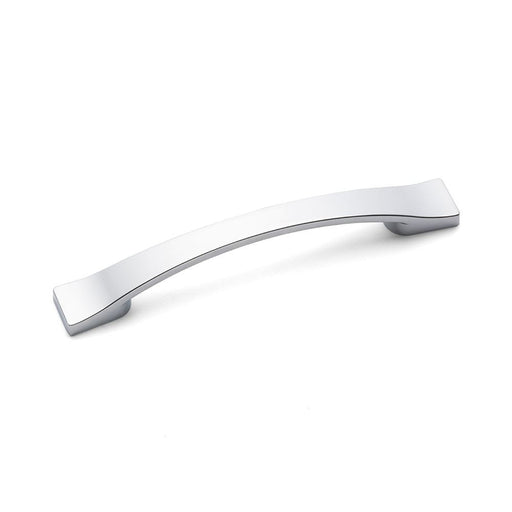 Hamilton Strap Handle Kitchen/Bedroom Door Handle Chrome - 128mm Centres (176mm Overall Length)
