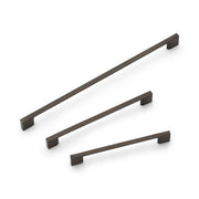 SLIM SQUARE D Handle Kitchen/Bedroom Door Handle Antique Black