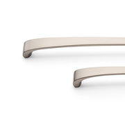 Brent D Handle Kitchen/Bedroom Door Handle Brushed Nickel