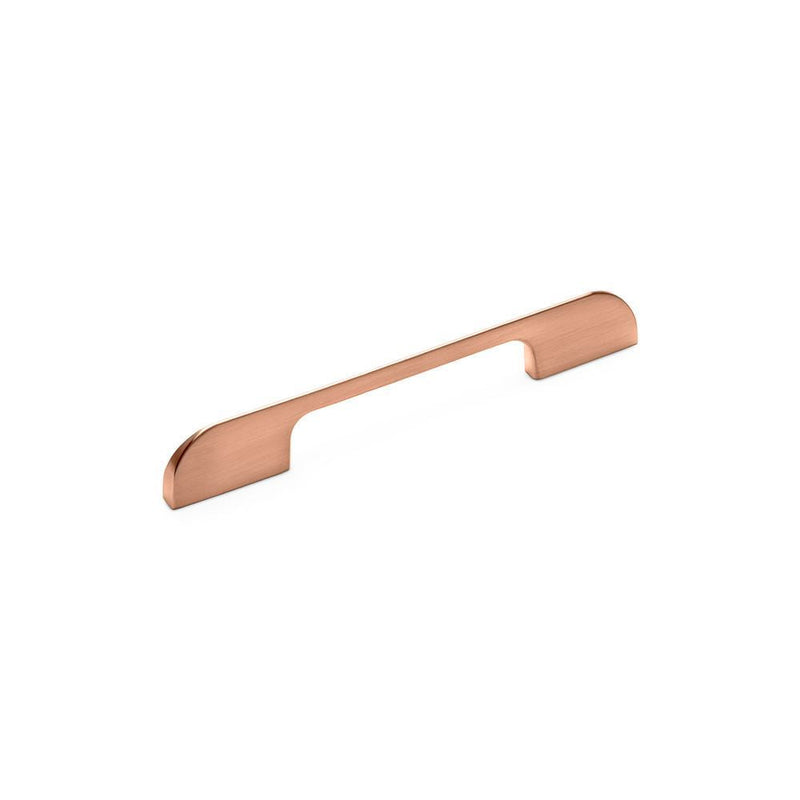 Bexley D Handle Kitchen/Bedroom Door Handle Antique Copper - 160mm Centres (202mm Overall Length)