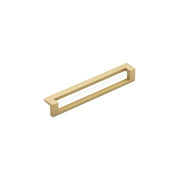 DECO Pull Handle Kitchen/Bedroom Door Handle Satin Brass (Various Sizes) - 160mm Hole Centres (174mm Overall Length)