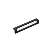 DECO Pull Handle Kitchen/Bedroom Door Handle Matt Black (Various Sizes) - 160mm Hole Centres (174mm Overall Length)