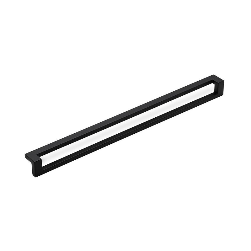 DECO Pull Handle Kitchen/Bedroom Door Handle Matt Black (Various Sizes) - 320mm Hole Centres (334mm Overall Length)
