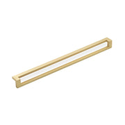 DECO Pull Handle Kitchen/Bedroom Door Handle Satin Brass (Various Sizes) - 320mm Hole Centres (334mm Overall Length)