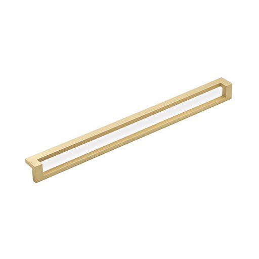 DECO Pull Handle Kitchen/Bedroom Door Handle Satin Brass (Various Sizes) - 320mm Hole Centres (334mm Overall Length)