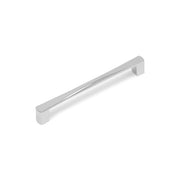 RENNE D Handle Kitchen/Bedroom Door Handle Chrome (Various Sizes) - 160mm Hole Centres (166mm Overall Length)