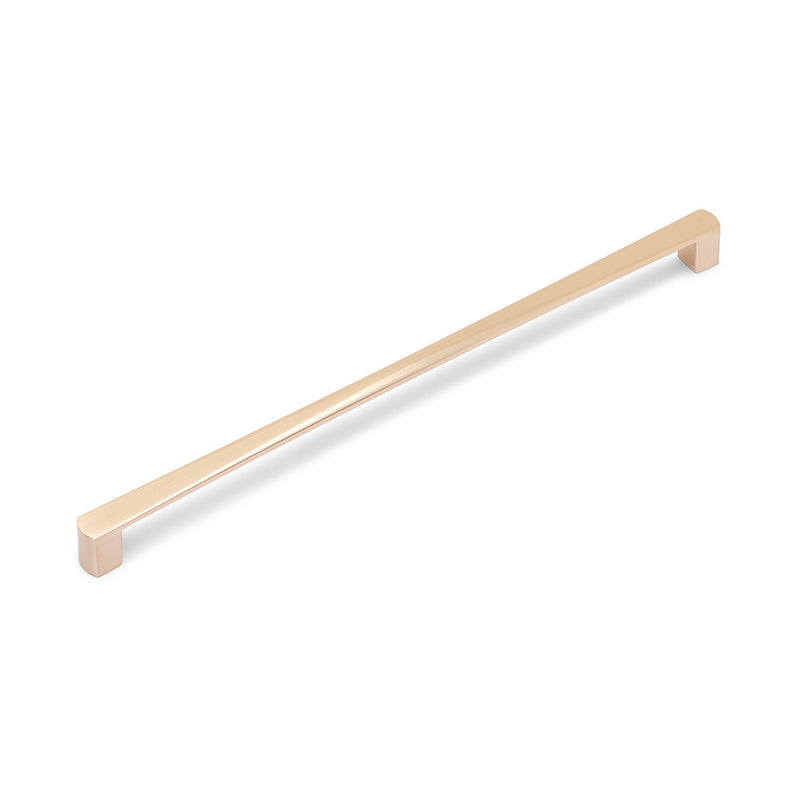 RENNE D Handle Kitchen/Bedroom Door Handle Champagne Gold (Various Sizes) - 320mm Hole Centres (326mm Overall Length)