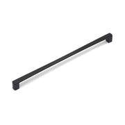 RENNE D Handle Kitchen/Bedroom Door Handle Matt Black (Various Sizes) - 320mm Hole Centres (326mm Overall Length)