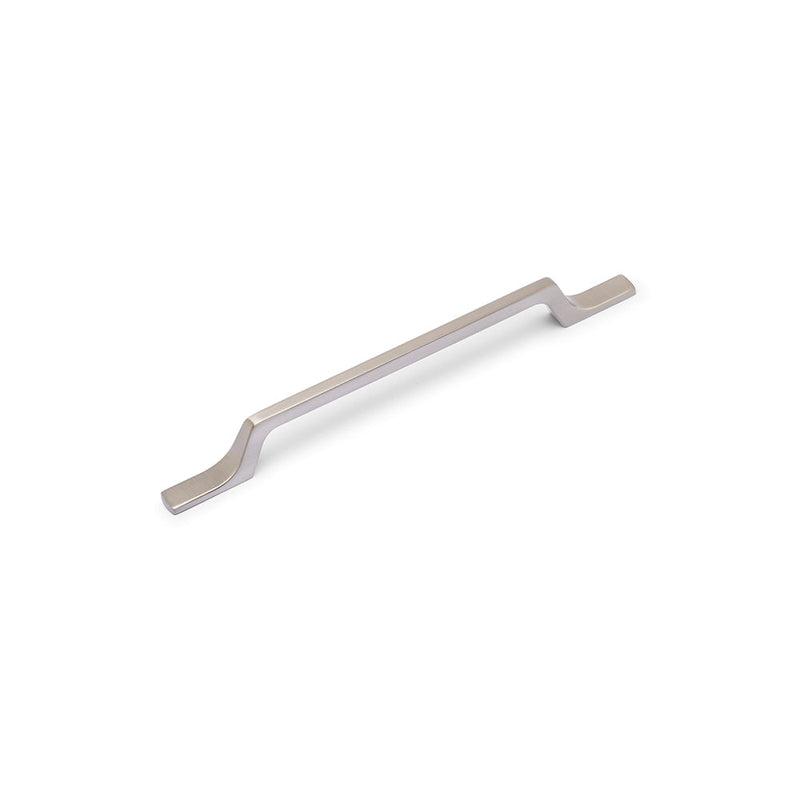 LISSE Strap Handle Kitchen/Bedroom Door Handle Brushed Nickel (Various Sizes) - 160mm Hole Centres (225mm Overall