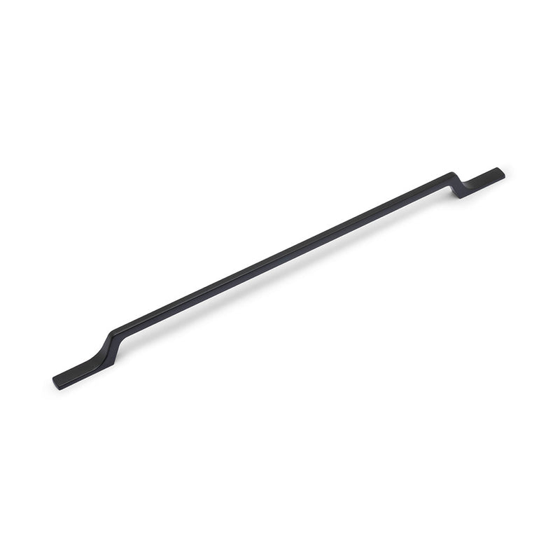LISSE Strap Handle Kitchen/Bedroom Door Handle Matt Black (Various Sizes) - 320mm Hole Centres (400mm Overall Length)