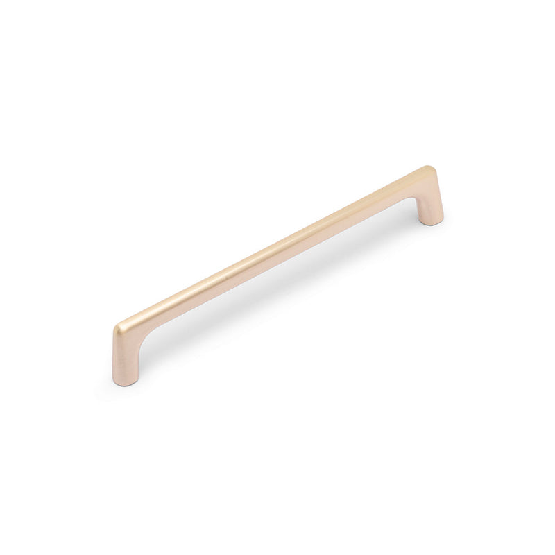 ANAIS D Handle Kitchen/Bedroom Door Handle Champagne Gold (Various Sizes) - 160mm Hole Centres (170mm Overall Length)