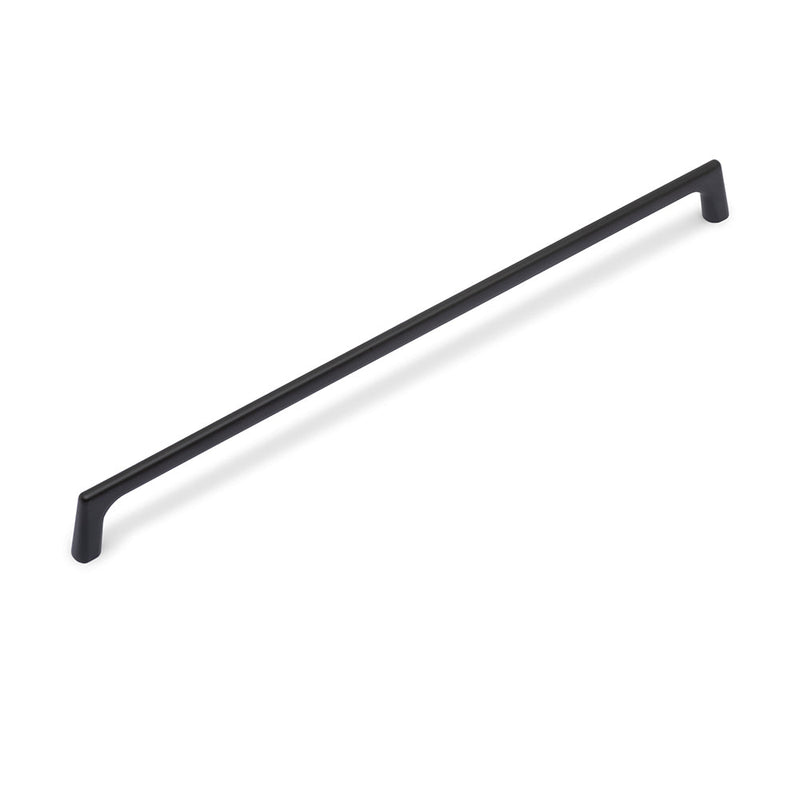 ANAIS D Handle Kitchen/Bedroom Door Handle Matt Black (Various Sizes) - 320mm Hole Centres (330mm Overall Length)