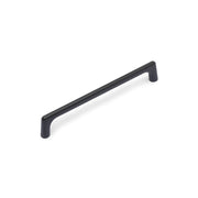 ANAIS D Handle Kitchen/Bedroom Door Handle Matt Black (Various Sizes) - 160mm Hole Centres (170mm Overall Length)