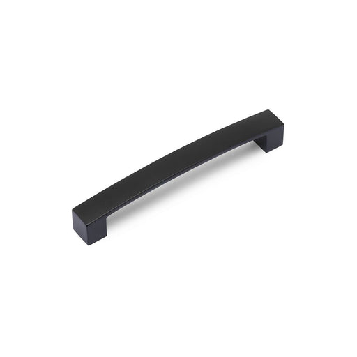 Block Bar D Handle Kitchen/Bedroom Door Handle Matt Black - 160mm Centres (177mm Overall Length)