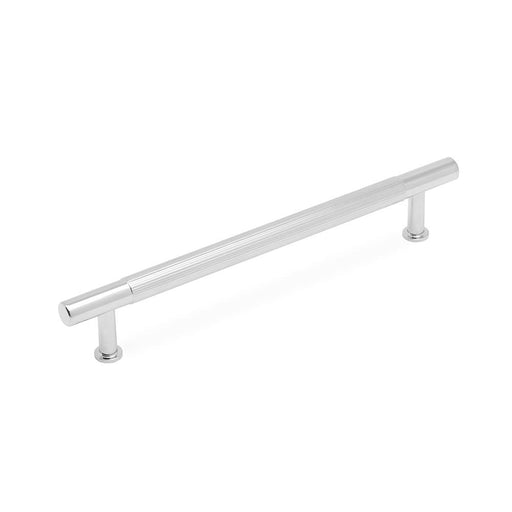 LINEA T Bar Handle Kitchen/Bedroom Door Handle Chrome (Various Sizes) - 160mm Hole Centres (200mm Overall Length)