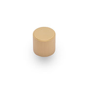 Linea Round Knob Kitchen/Bedroom Door Handle Satin Brass