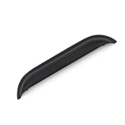 WINDSOR Shell Handle Kitchen/Bedroom Door Handle Matt Black - 160mm Hole Centres (206mm Overall Length)