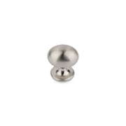 Camden Oval Knob Kitchen/Bedroom Door Handle Brushed Nickel