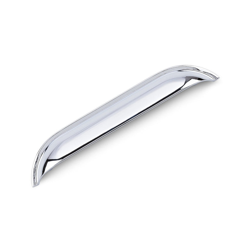 WINDSOR Shell Handle Kitchen/Bedroom Door Handle Chrome - 160mm Hole Centres (206mm Overall Length)