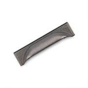 WINDSOR Cup Handle Kitchen/Bedroom Door Handle Pewter - 96mm Hole Centres (145mm Overall Length)