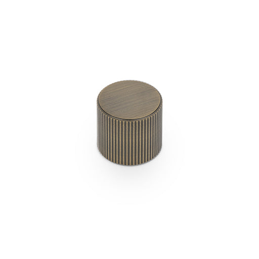 Linea Round Knob Kitchen/Bedroom Door Handle Antique Brass