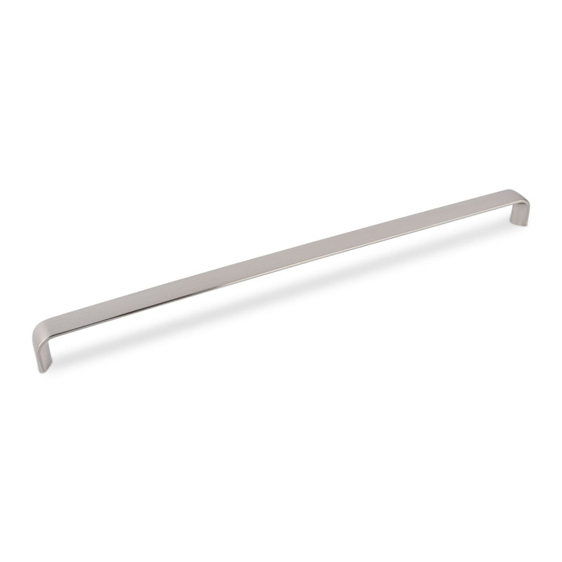 Camden D Kitchen/Bedroom Door Handle Brushed Nickel (Various Sizes) - 320mm Hole Centres (328mm Overall Length)