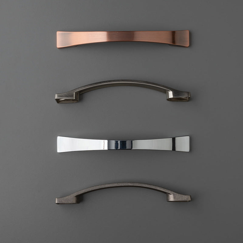 Hamilton Strap Handle Kitchen/Bedroom Door Handle Antique Copper - 128mm Centres (176mm Overall Length)