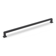 INES D Handle Kitchen/Bedroom Door Handle Matt Black (Various Sizes) - 320mm Hole Centres (336mm Overall Length)