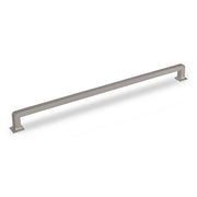 INES D Handle Kitchen/Bedroom Door Handle Brushed Nickel (Various Sizes) - 320mm Hole Centres (336mm Overall Length)