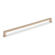 INES D Handle Kitchen/Bedroom Door Handle Champagne Gold (Various Sizes) - 320mm Hole Centres (336mm Overall Length)