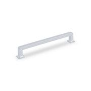 INES D Handle Kitchen/Bedroom Door Handle Chrome (Various Sizes) - 160mm Hole Centres (176mm Overall Length)