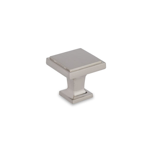 INES Square Knob Kitchen/Bedroom Door Handle Brushed Nickel