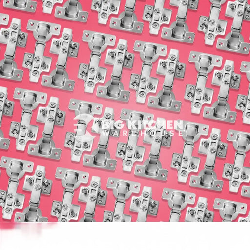 20-Pack Soft Close Cabinet Hinges – 110° Full Overlay with Backplates (Adjustable)