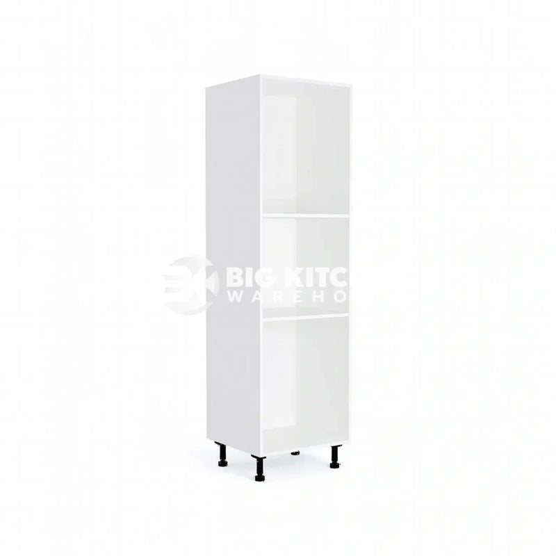 300mm Kitchen Larder Cabinet  White (1970mmH + Legs)