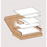 600mm Kitchen Base Cabinet  White