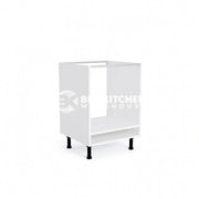 600mm Kitchen Built Under Single Oven Cabinet  White
