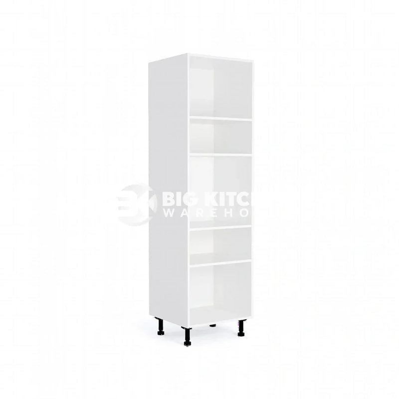 600mm Kitchen Tall Appliance Cabinet  White (1970mmH + Legs)