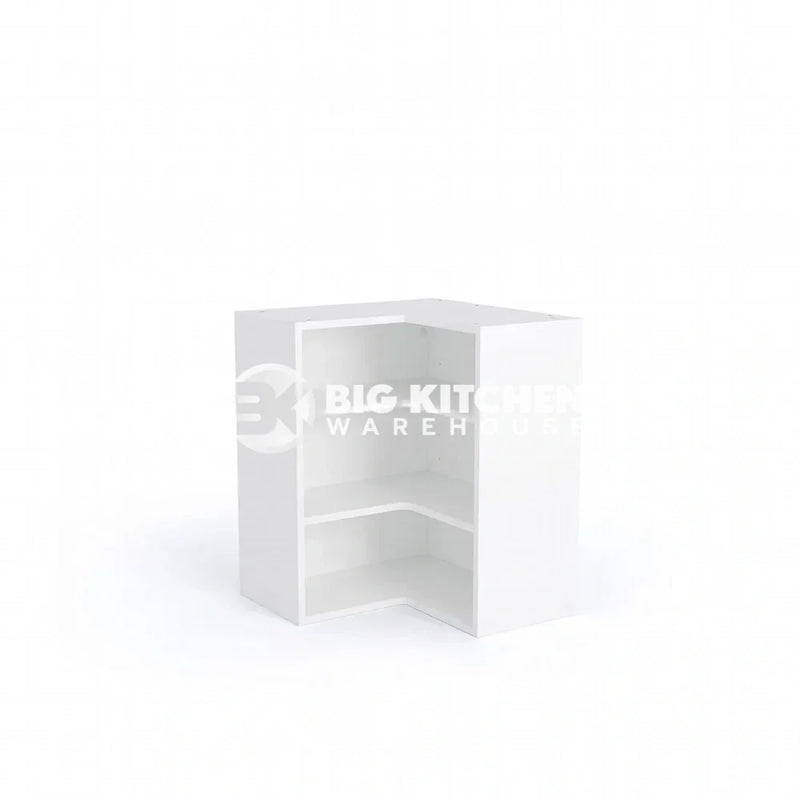 600mmx600mm L Shaped Kitchen Corner Wall Cabinet  White