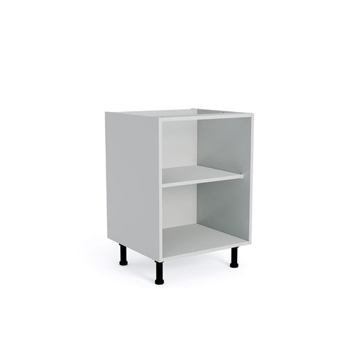500mm Flat Pack Kitchen Base Cabinet Light Grey