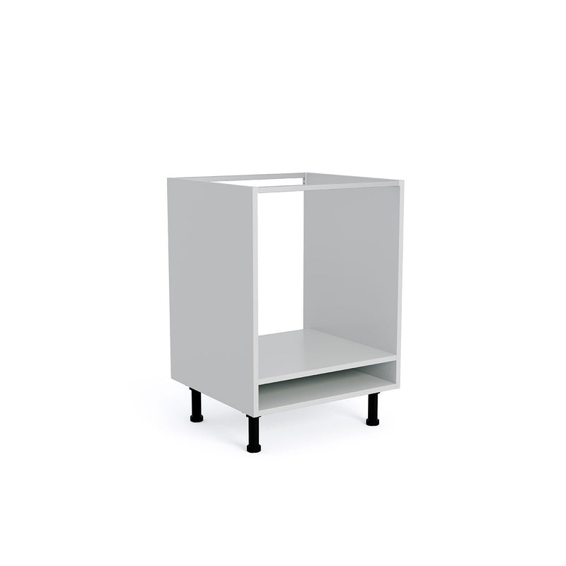 600mm Flat Pack Kitchen Built Under Single Oven Cabinet Light Grey
