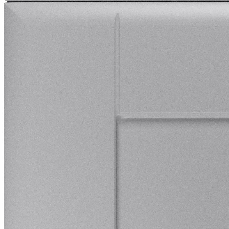 Auckland Shaker Mussel Ash Grain Effect Made-to-Measure Kitchen Door